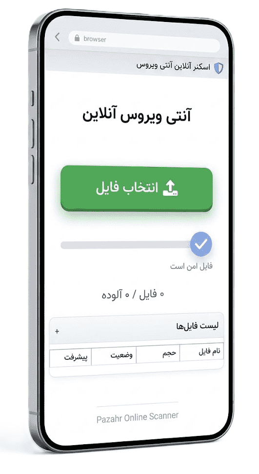 اسکن آنلاین فایل ها با آنتی ویروس آنلاین و بدون نیاز به نصب